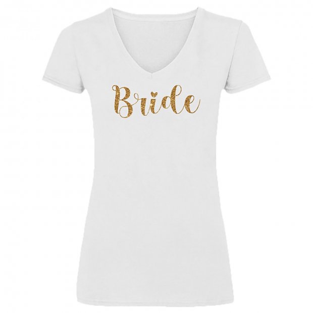 "Bride" Menyasszony póló Lánybúcsúra