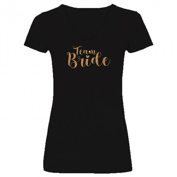 "Team Bride" Menyasszony barátnői póló Lánybúcsúra