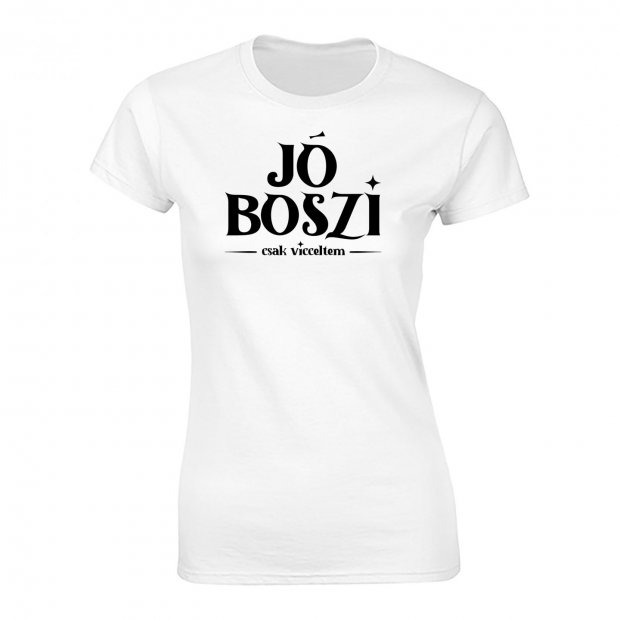 "Jó boszi" Női póló